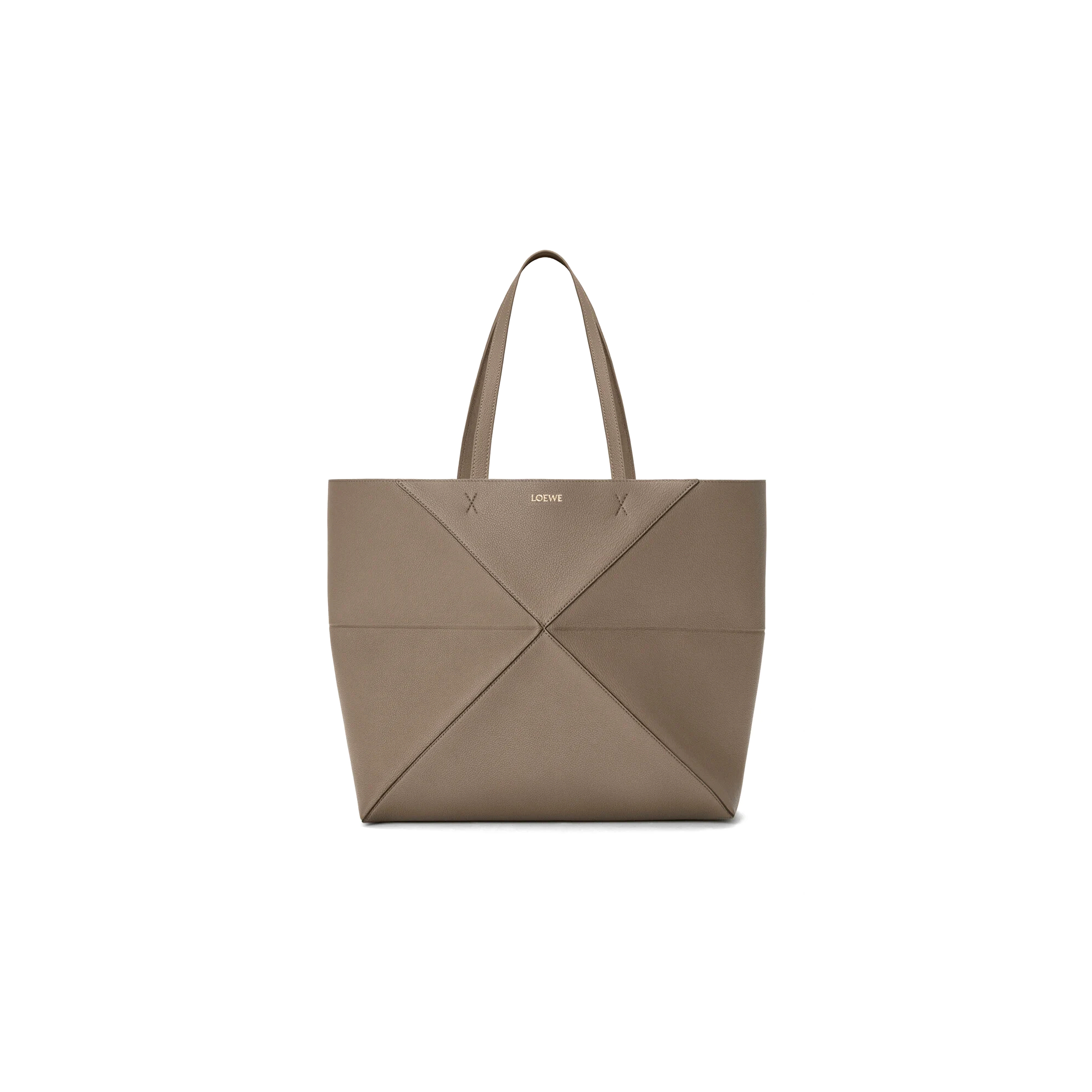 LOEWE LARGE HORIZONTAL PUZZLE FOLD TOTE IN SOFT GRAINED CALFSKIN A779PTWX01 (37*33*14.5cm)